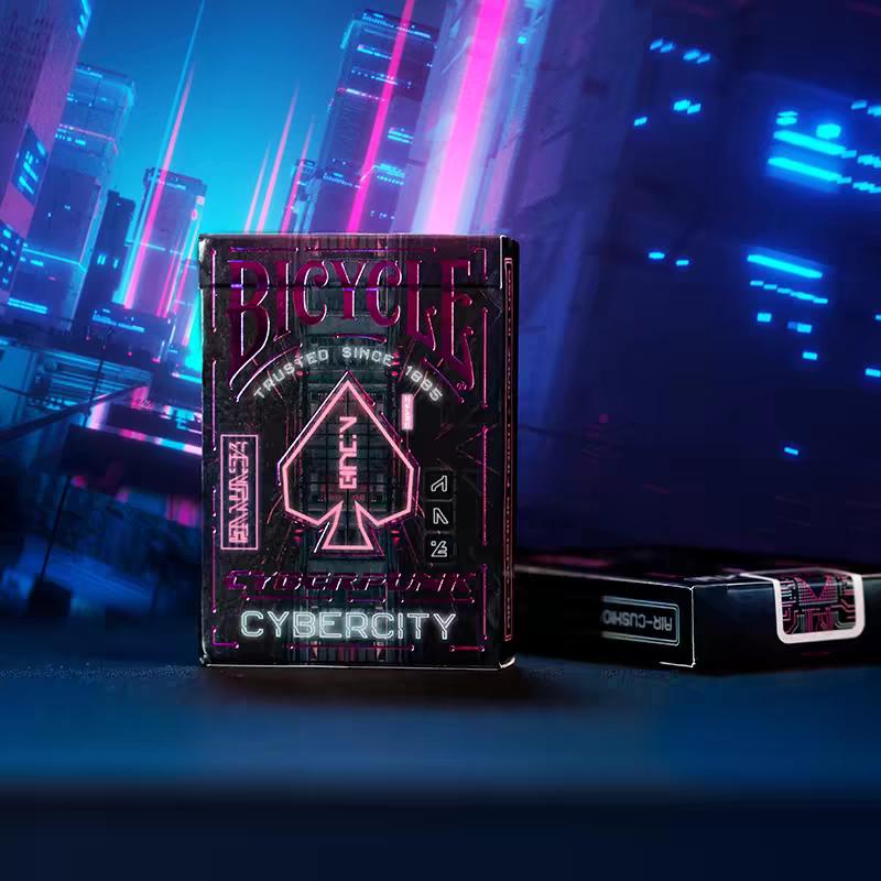 【千葉撲克】現貨 Bicycle 賽博龐克 撲克牌 賽博朋克 賽博城市 賽博電路 賽博控制台 花切魔術收藏送禮 單車-規格圖7