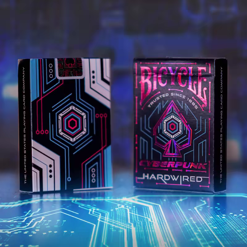 【千葉撲克】現貨 Bicycle 賽博龐克 撲克牌 賽博朋克 賽博城市 賽博電路 賽博控制台 花切魔術收藏送禮 單車-規格圖7