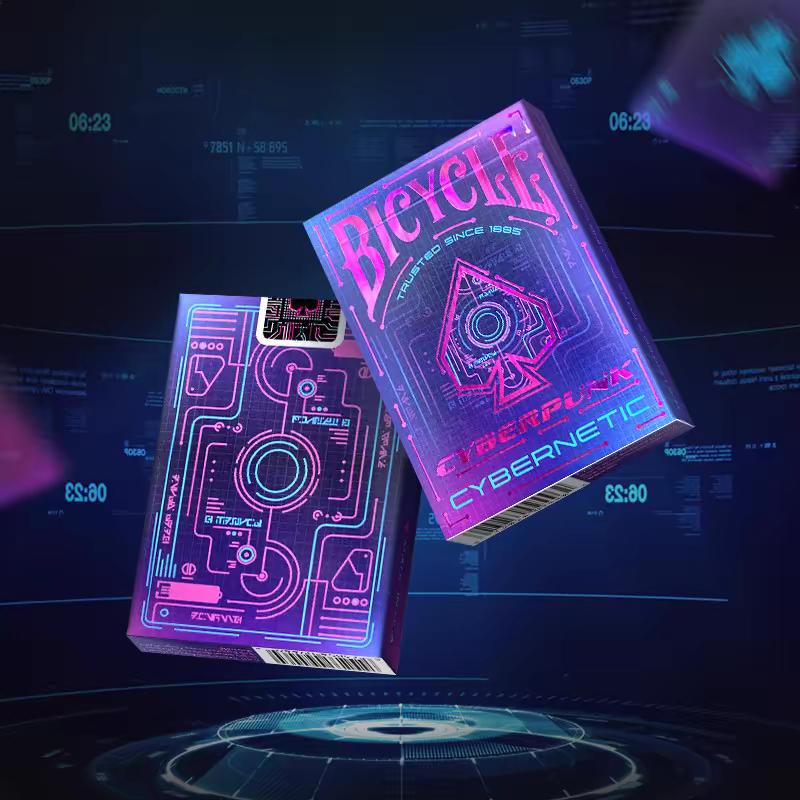 【千葉撲克】現貨 Bicycle 賽博龐克 撲克牌 賽博朋克 賽博城市 賽博電路 賽博控制台 花切魔術收藏送禮 單車-規格圖7