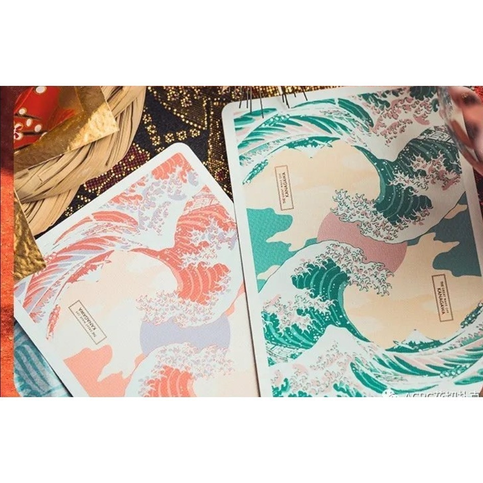 【千葉撲克】現貨 浮世繪 v3 限量2500 撲克牌 花切牌 魔術 收藏牌 紙牌 uspcc 花切專用 禮物 日本 古風-細節圖4