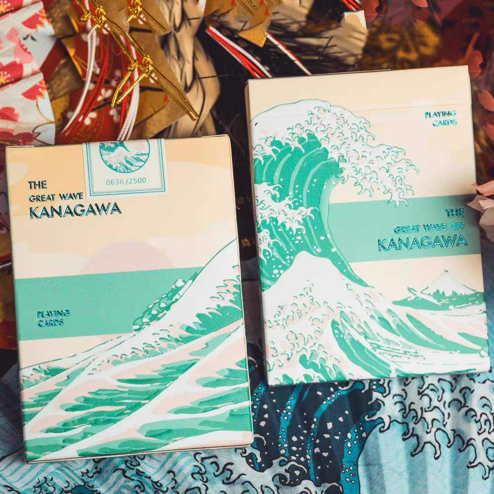 【千葉撲克】現貨 浮世繪 v3 限量2500 撲克牌 花切牌 魔術 收藏牌 紙牌 uspcc 花切專用 禮物 日本 古風-規格圖11