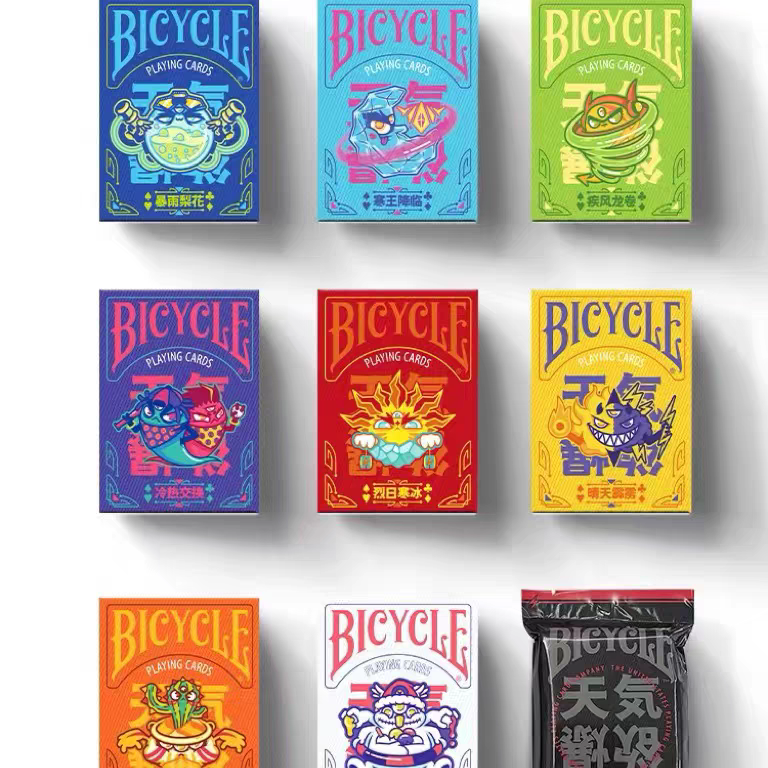 【千葉撲克】現貨 Bicycle 天氣欲爆 撲克牌 盲盒 USPCC 撲克盲盒 收藏牌 魔術 花切專用牌 單車牌 禮物-細節圖3