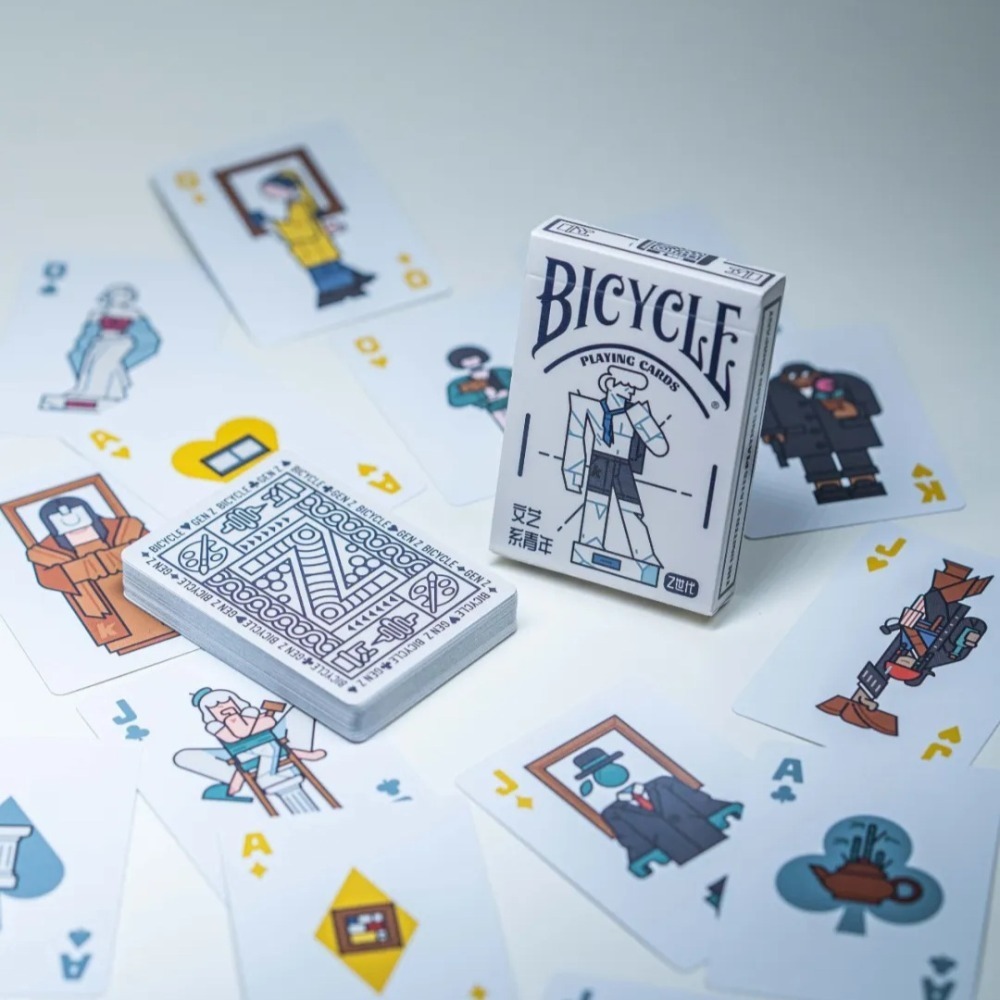 【千葉撲克】現貨 Bicycle Z世代撲克盲盒 撲克牌 盲盒 收藏牌 魔術 花切專用牌 單車牌 禮物 紙牌 uspcc-細節圖4