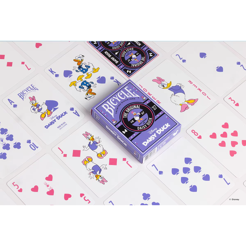 【千葉撲克】現貨 Bicycle 迪士尼黛西 撲克牌 Disney USPCC 收藏牌 花切撲克 練習牌 魔術-細節圖2