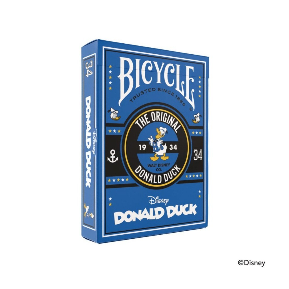 【千葉撲克】現貨 Bicycle Disney Donald Duck 唐老鴨 撲克牌 迪士尼 練習牌 收藏牌花切單車牌-細節圖5