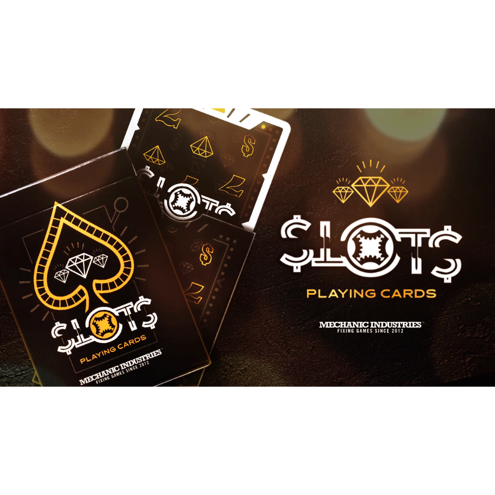 【千葉撲克】現貨 slot 翻頁動畫 撲克牌 老虎機 機械工業 花切練習牌 魔術道具 收藏牌 紙牌 uspcc 花切專用-細節圖2