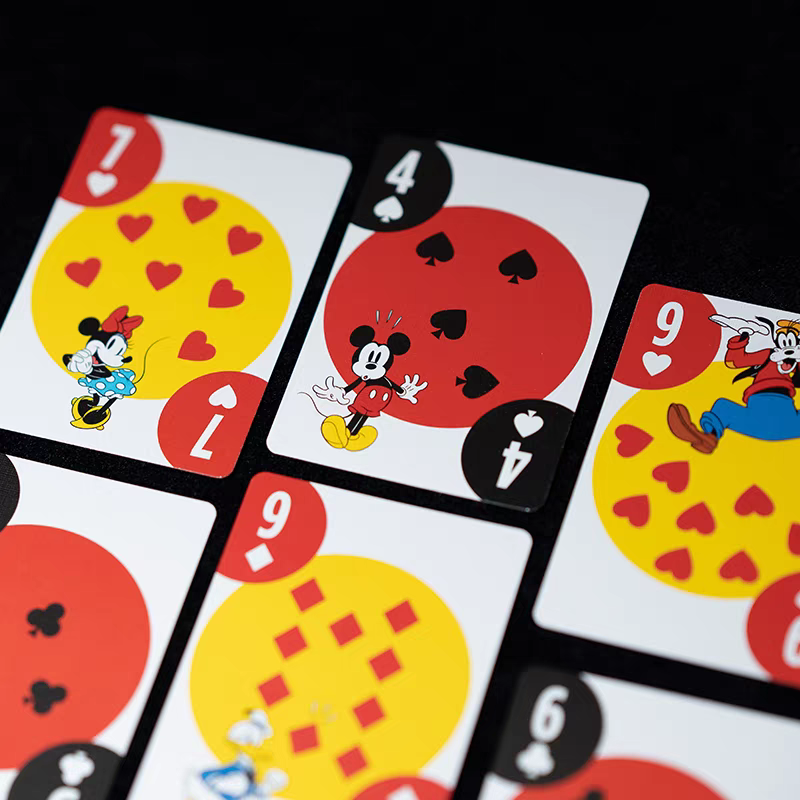 【千葉撲克】現貨 Bicycle Disney 米奇和他的朋友們 撲克牌 迪士尼聯名撲克收藏牌 Uspcc 紙牌-細節圖3