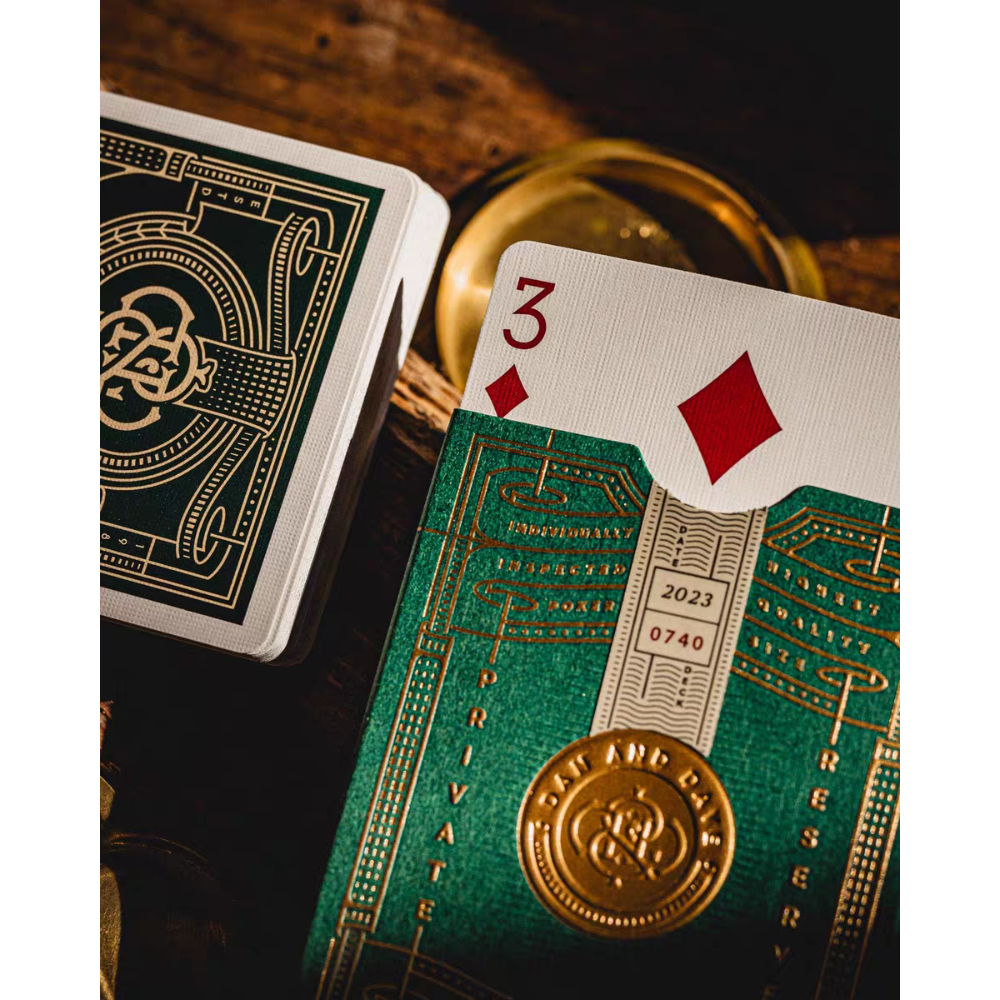 【千葉撲克】現貨 DD專屬牌 Private Reserve 燙金撲克牌 此版無封口貼 花切撲克牌 練習牌 收藏牌-細節圖2