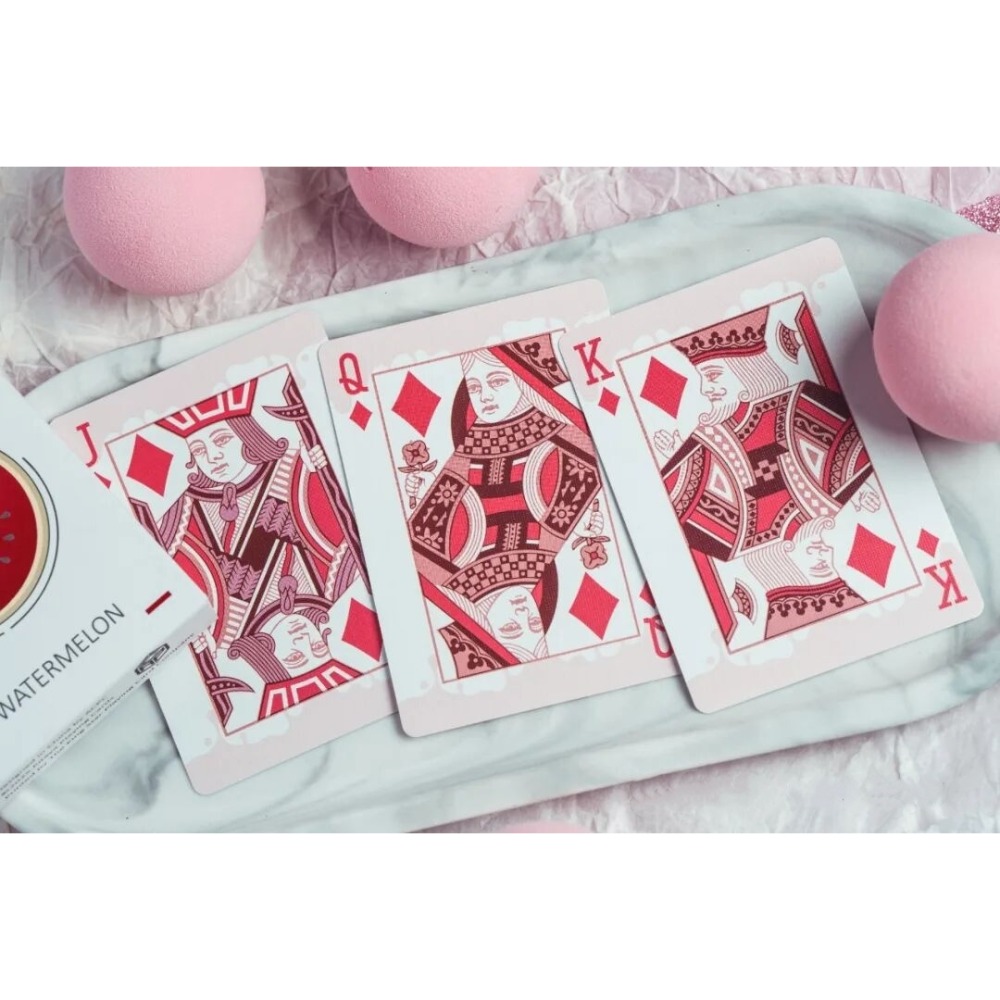 【千葉撲克】現貨 火龍果 西瓜 Fresh fruit 限量999 收藏牌 魔術 花切專用牌 單車牌 禮物 紙牌-細節圖6