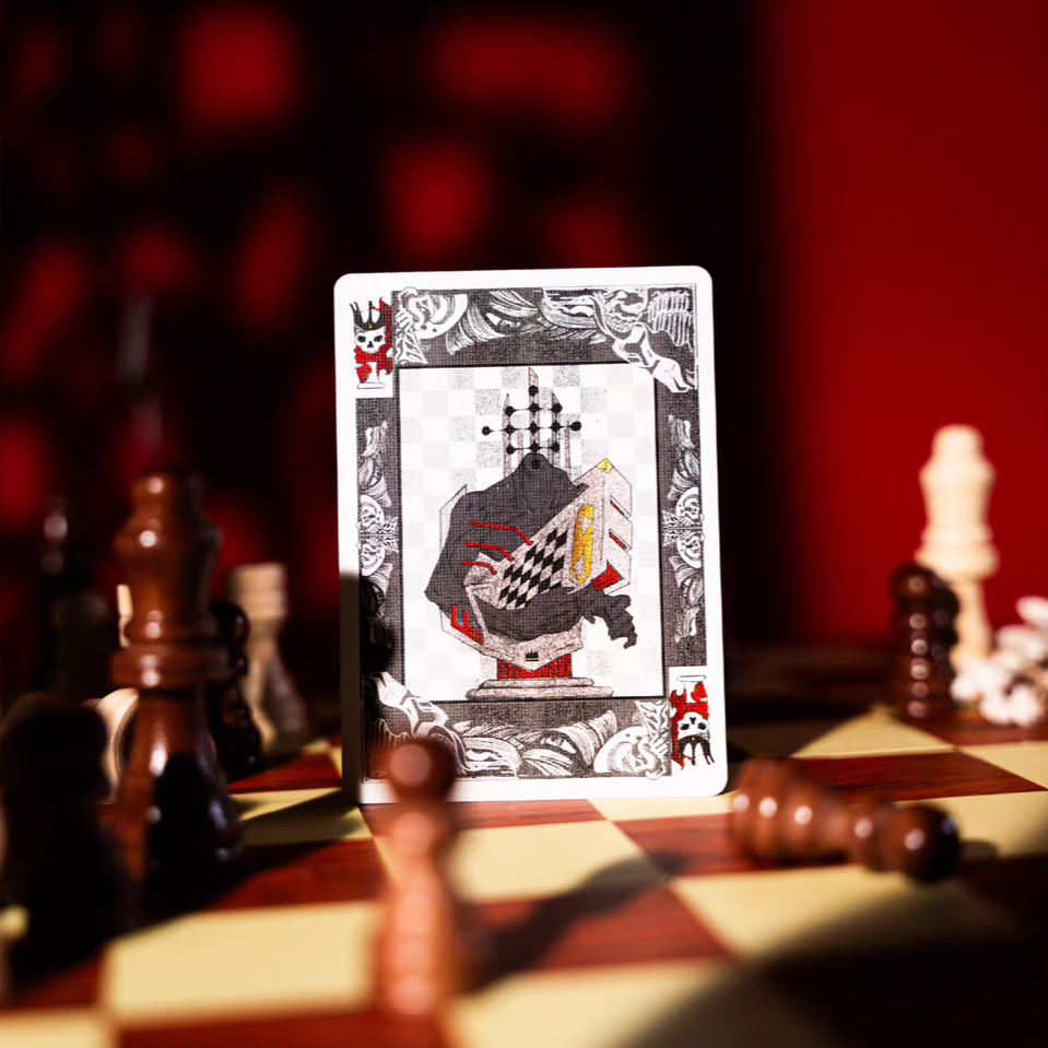 【千葉撲克】現貨 博弈 鎏金 撲克牌 限量1100副 燙金工藝 魔術 收藏牌 花切專用牌 禮物 紙牌 渡邊燙金-細節圖7