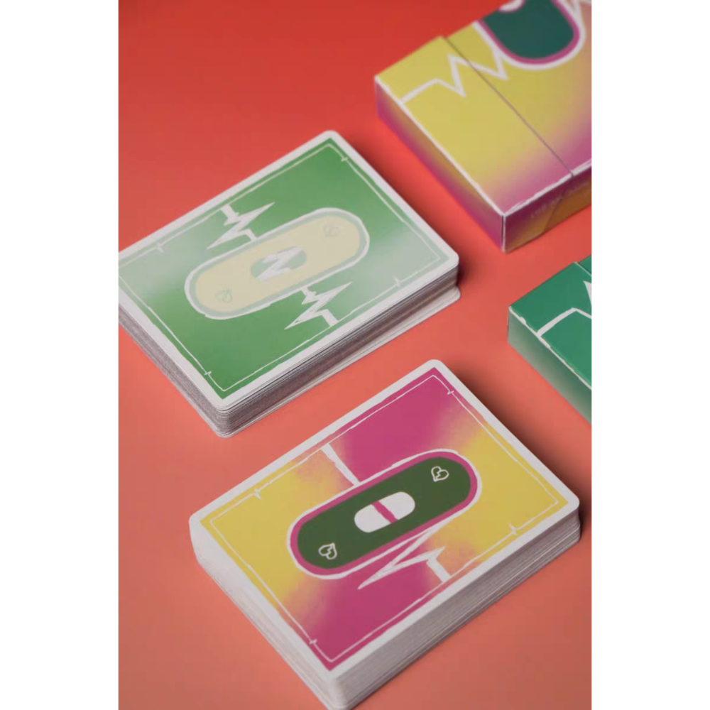 【千葉撲克】現貨 創可貼v4 撲克牌 馬格南專屬牌 撲克牌 第四代 收官之作 花切撲克牌 練習牌 收藏牌 魔術道具-細節圖2