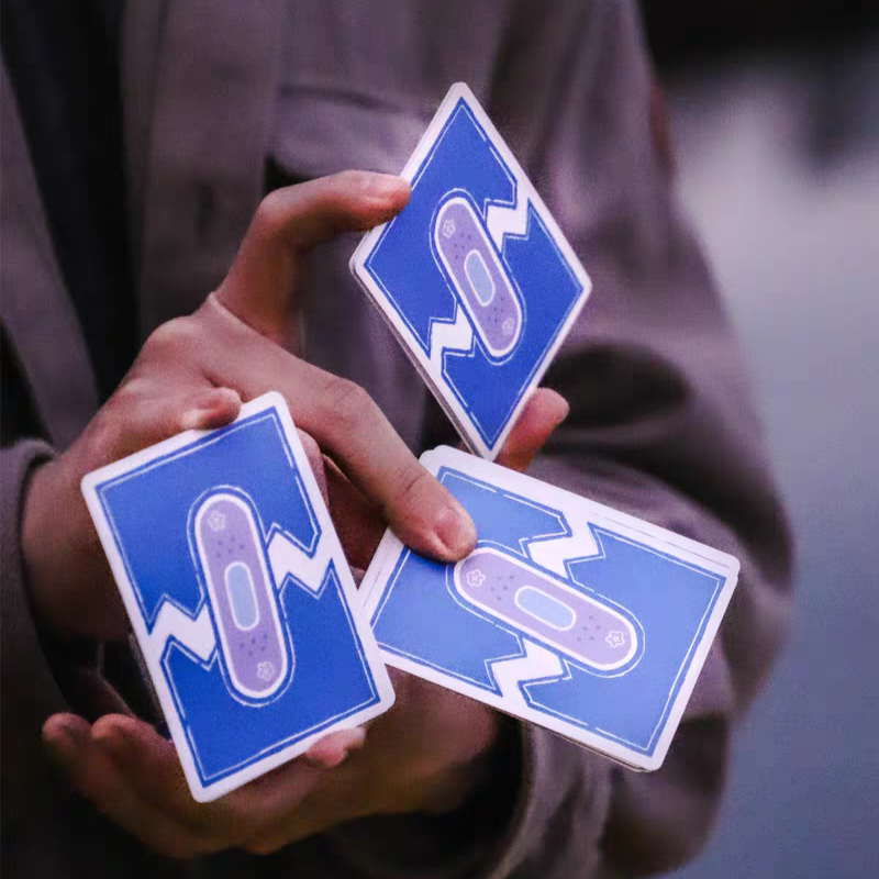 【千葉撲克】現貨 創可貼v2 馬格南專屬 撲克牌 限量5000 花切撲克牌 收藏牌 魔術道具 紙牌魔術 紙牌 花切專用牌-細節圖8