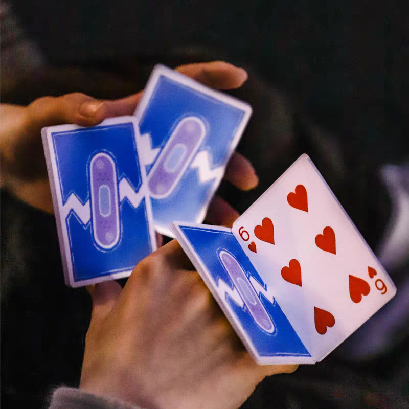 【千葉撲克】現貨 創可貼v2 馬格南專屬 撲克牌 限量5000 花切撲克牌 收藏牌 魔術道具 紙牌魔術 紙牌 花切專用牌-細節圖9