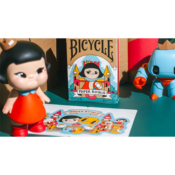 【千葉撲克】現貨 Bicycle Paper royals 撲克牌 聯名 USPCC 花切練習牌 魔術 收藏牌 紙牌-細節圖2