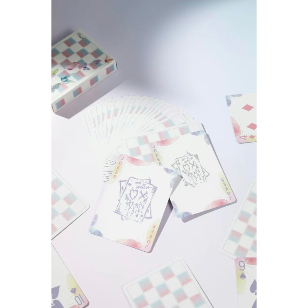 【千葉撲克】現貨 瑜慈 心動花語 蝶戀花 限量520副 心動信號 撲克牌 訊號 魔術道具 收藏 紙牌 uspcc 花切-細節圖8