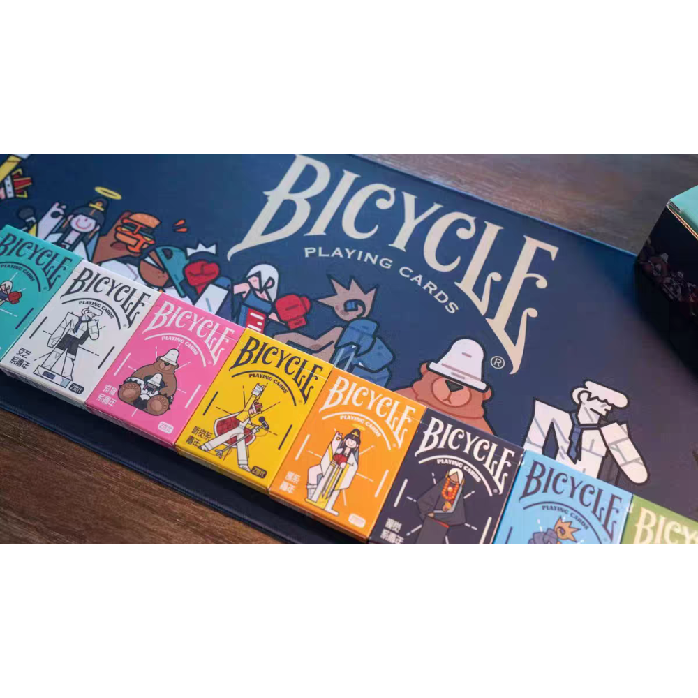 【千葉撲克】現貨 Bicycle Z世代主題 桌墊 官方正版 滑鼠墊 撲克週邊 魔術 收藏花切專用牌 禮物 練習牌-細節圖3