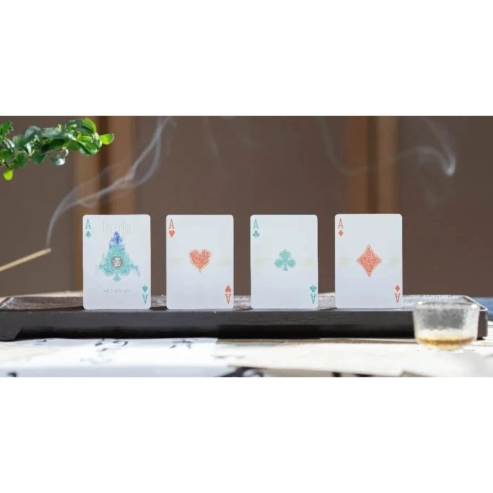 【千葉撲克】現貨 Tally ho 2025 雲夢雨 撲克牌 收藏牌 魔術 花切專用牌 單車牌 禮物 紙牌 uspcc-細節圖3