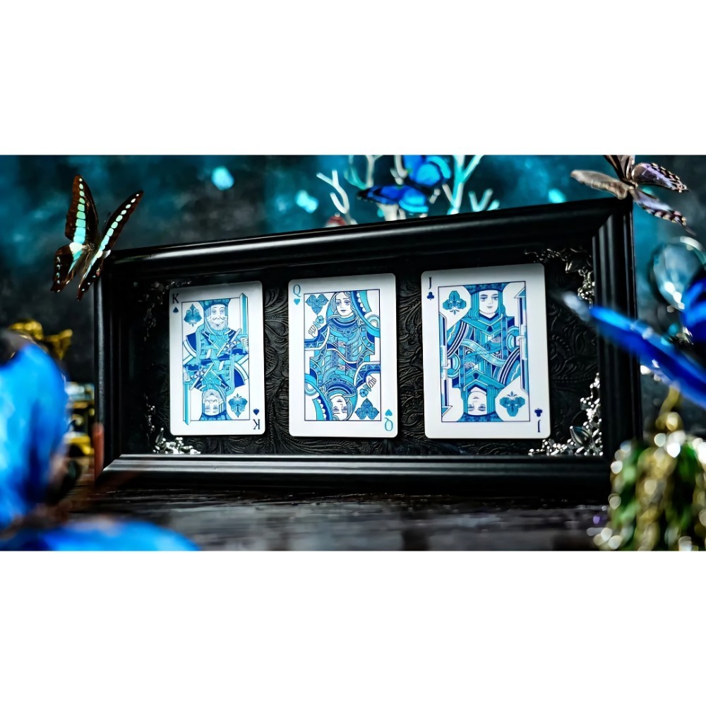 【千葉撲克】現貨 蝴蝶 Butterfly 冷燙限量 撲克牌 鏤空立體牌盒 Tcc 魔術收藏牌 花切專用牌禮物 渡邊燙金-細節圖5