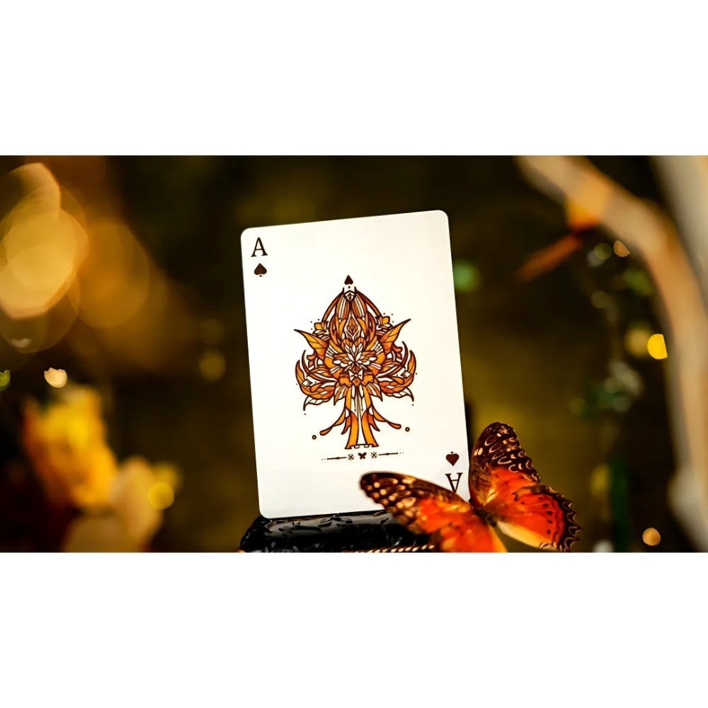 【千葉撲克】現貨 蝴蝶 Butterfly 冷燙限量 撲克牌 鏤空立體牌盒 Tcc 魔術收藏牌 花切專用牌禮物 渡邊燙金-細節圖8