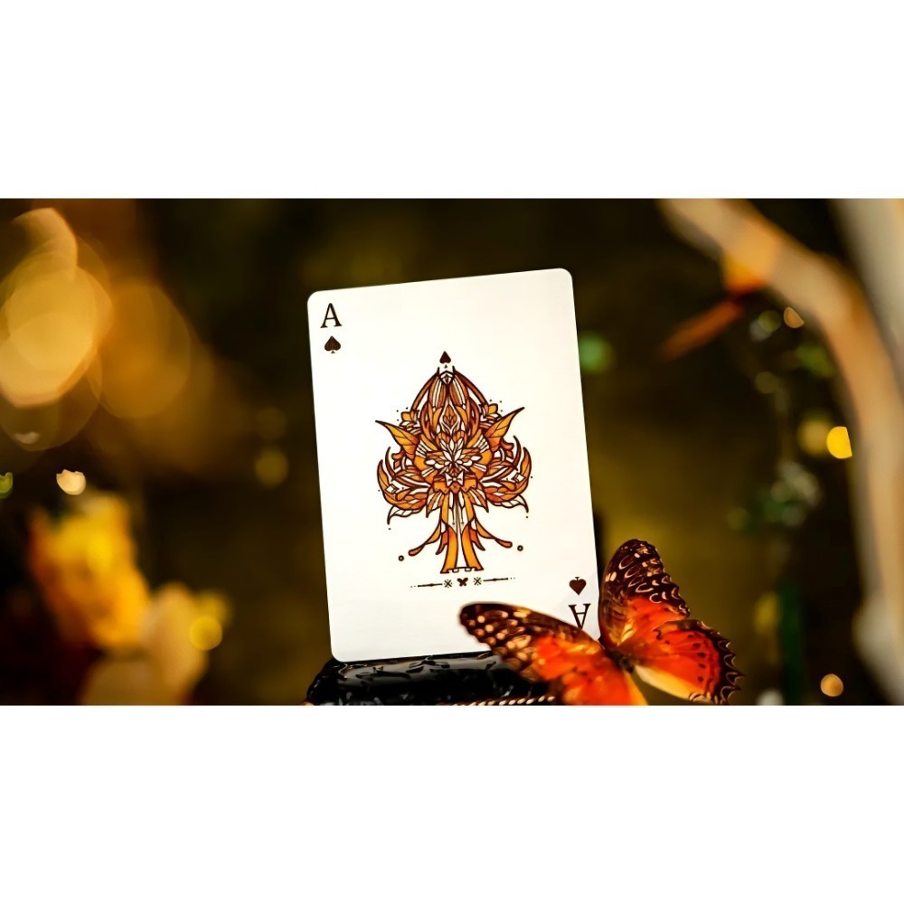 【千葉撲克】現貨 蝴蝶 Butterfly 冷燙限量 撲克牌 鏤空立體牌盒 Tcc 魔術收藏牌 花切專用牌禮物 渡邊燙金-細節圖8