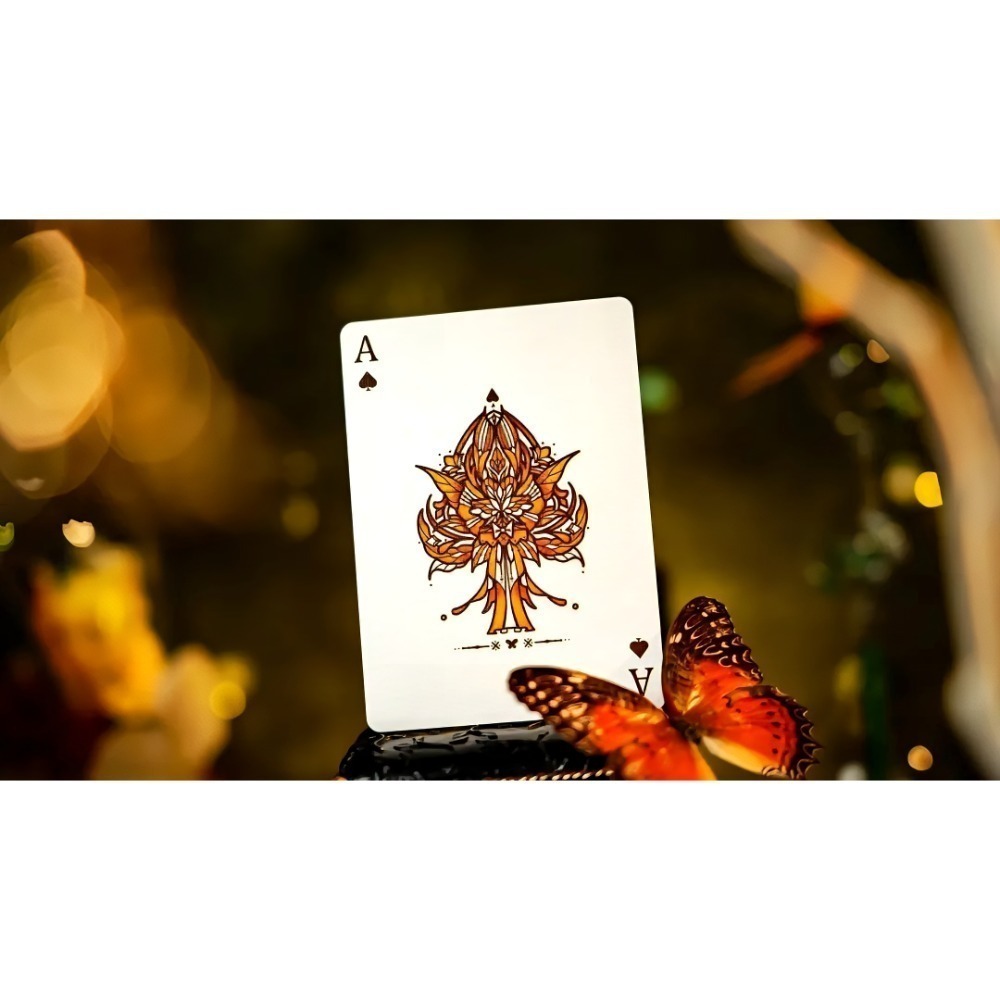 【千葉撲克】現貨 蝴蝶 Butterfly 冷燙限量 撲克牌 鏤空立體牌盒 Tcc 魔術收藏牌 花切專用牌禮物 渡邊燙金-細節圖8