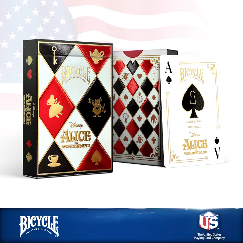 【千葉撲克】現貨 Bicycle 愛麗絲夢遊仙境 撲克牌 Alice in Wonderland uspcc 迪士尼-細節圖5