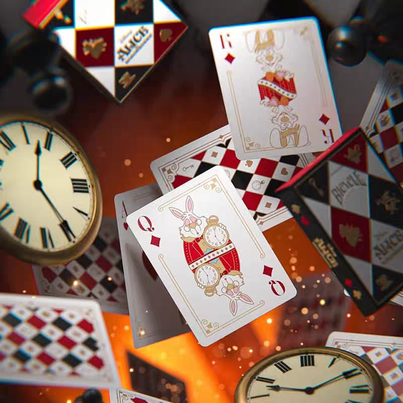 【千葉撲克】現貨 Bicycle 愛麗絲夢遊仙境 撲克牌 Alice in Wonderland uspcc 迪士尼-細節圖6