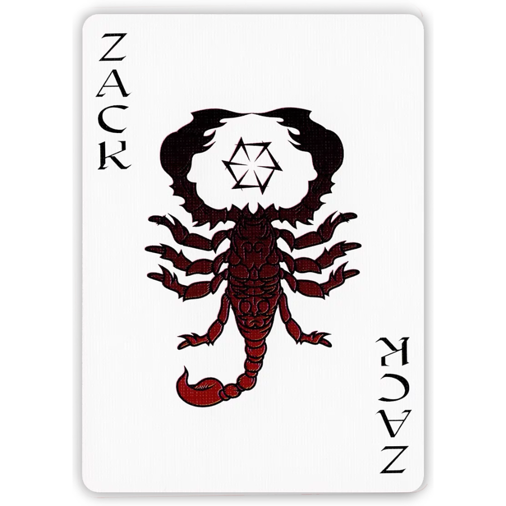 【千葉撲克】現貨 簡子製造 魔蠍牌 天蠍座 scorpion playing cards 蠍子 撲克牌 花切練習收藏魔術-細節圖8
