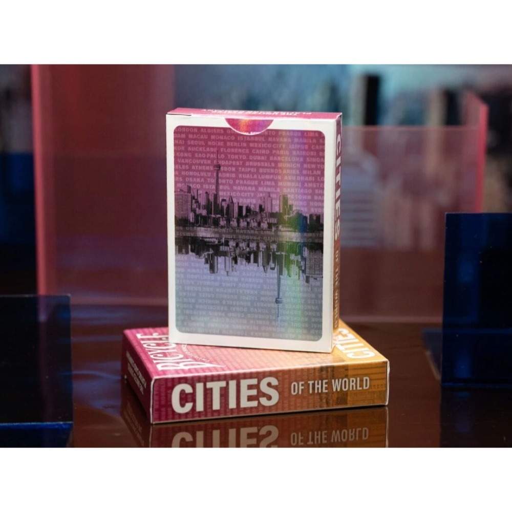 【千葉撲克】現貨 Bicycle 世界之城 撲克牌 Cities 花切練習牌 道具 收藏牌 紙牌 uspcc 花切專用牌-細節圖2