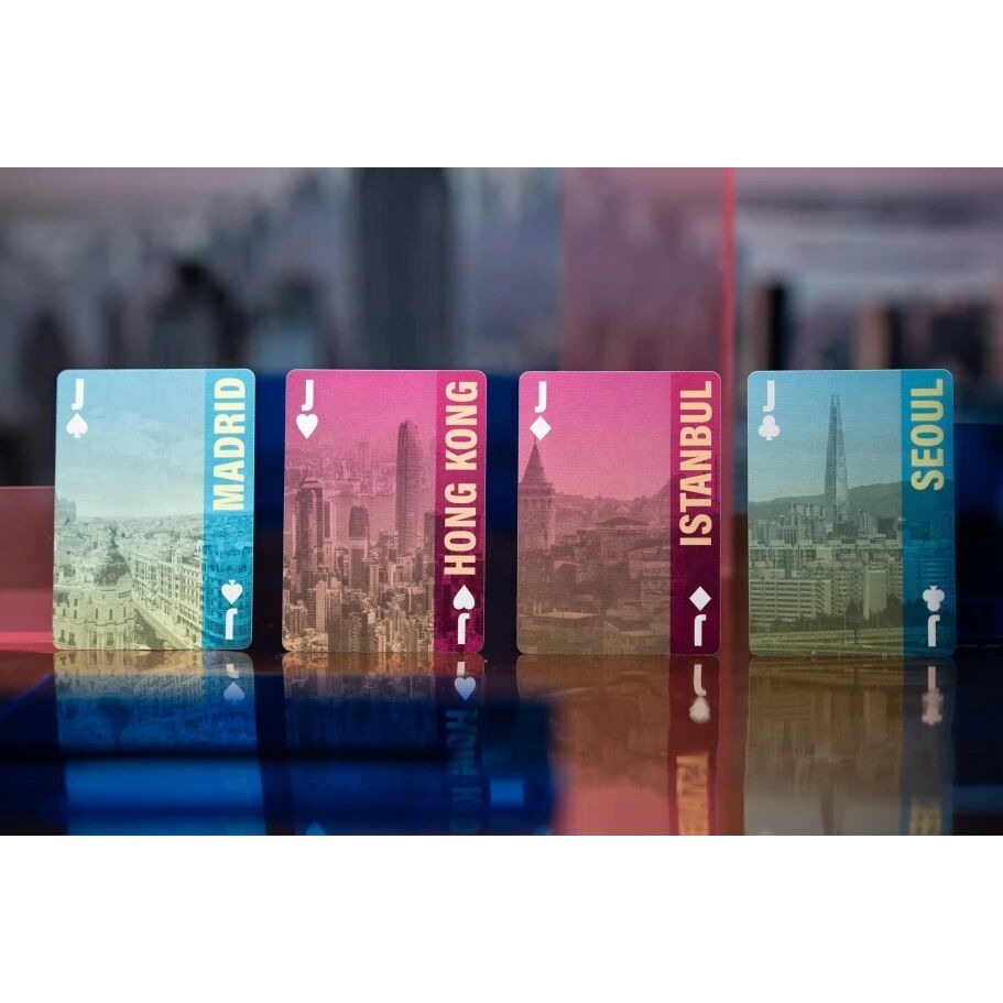 【千葉撲克】現貨 Bicycle 世界之城 撲克牌 Cities 花切練習牌 道具 收藏牌 紙牌 uspcc 花切專用牌-細節圖7