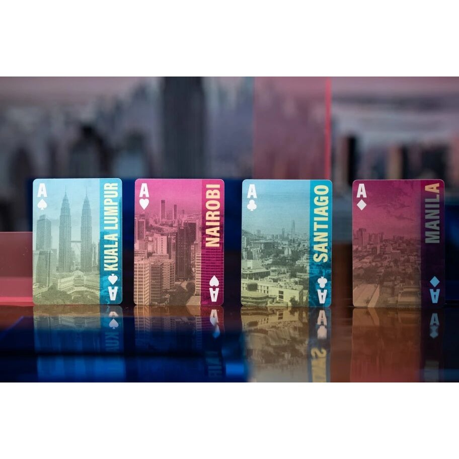 【千葉撲克】現貨 Bicycle 世界之城 撲克牌 Cities 花切練習牌 道具 收藏牌 紙牌 uspcc 花切專用牌-細節圖8