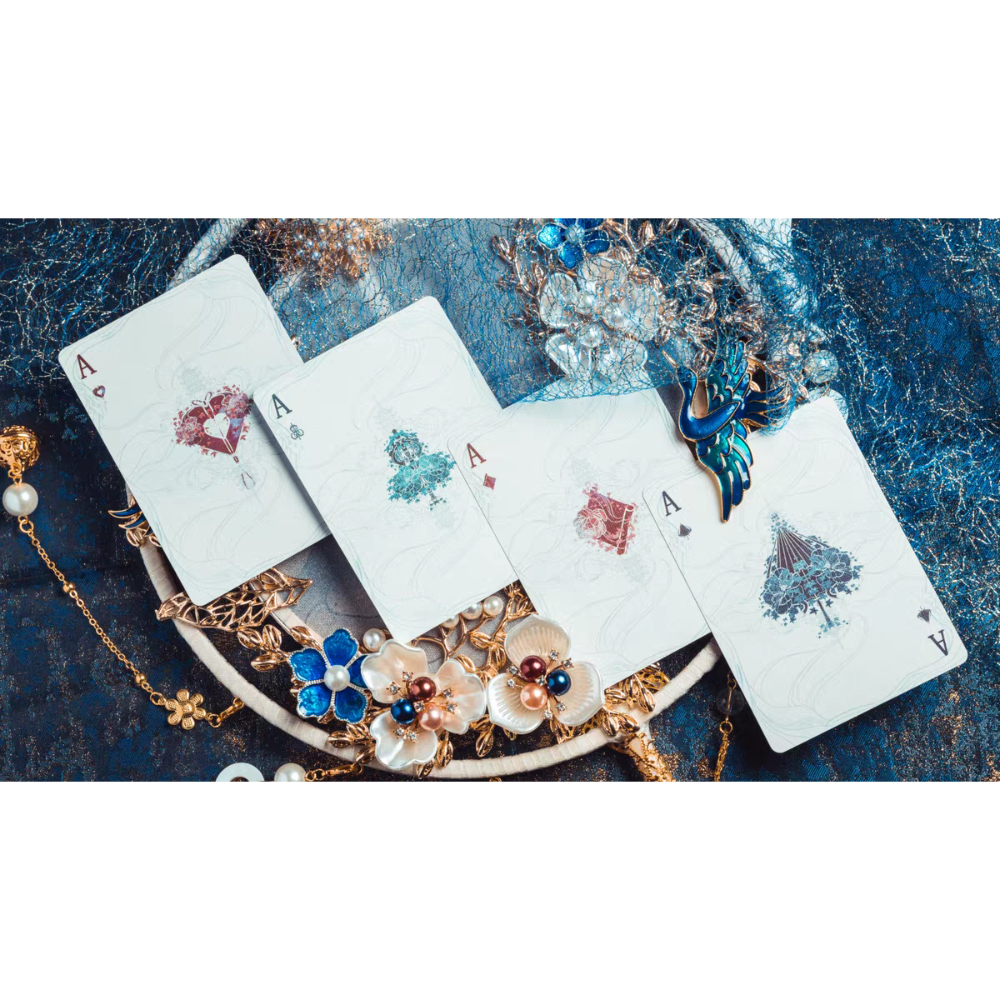 【千葉撲克】現貨 白蛇 撲克牌 限量收藏牌 蛇年 新年 古風 uspcc 花切練習 中國風 紙牌 花切專用牌 新年-細節圖11