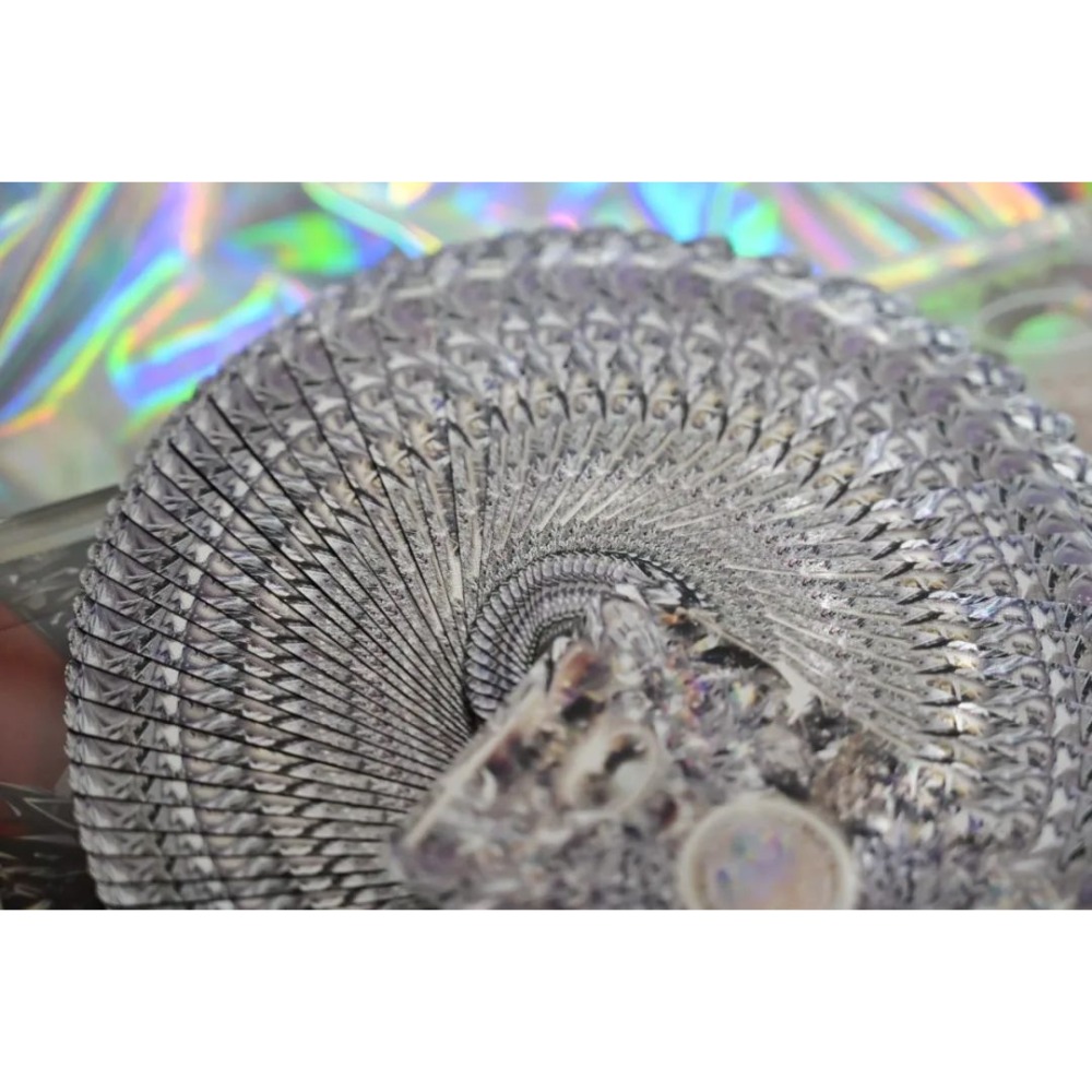 【千葉撲克】現貨 晶櫻機械 天使晶 鐳射金屬工藝撲克牌 限量1000 二次元 花切撲克牌 練習牌 收藏牌 魔術道具-細節圖7