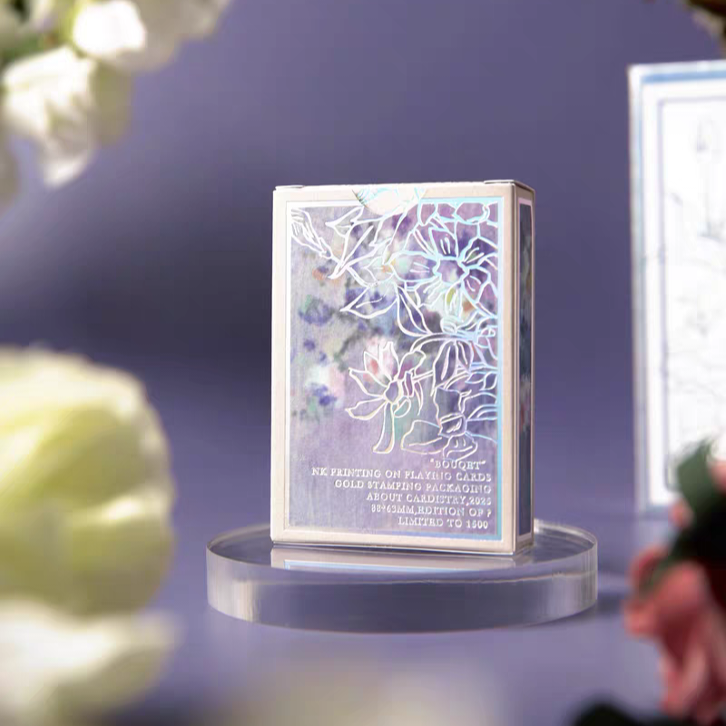 【千葉撲克】現貨 花束 撲克牌 冷燙收藏撲克禮盒 Bouquet  魔術 收藏牌 花切專用牌 禮物 練習牌 uspcc-細節圖2