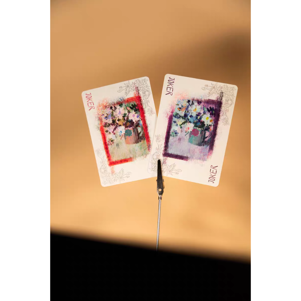 【千葉撲克】現貨 花束 撲克牌 冷燙收藏撲克禮盒 Bouquet  魔術 收藏牌 花切專用牌 禮物 練習牌 uspcc-細節圖5