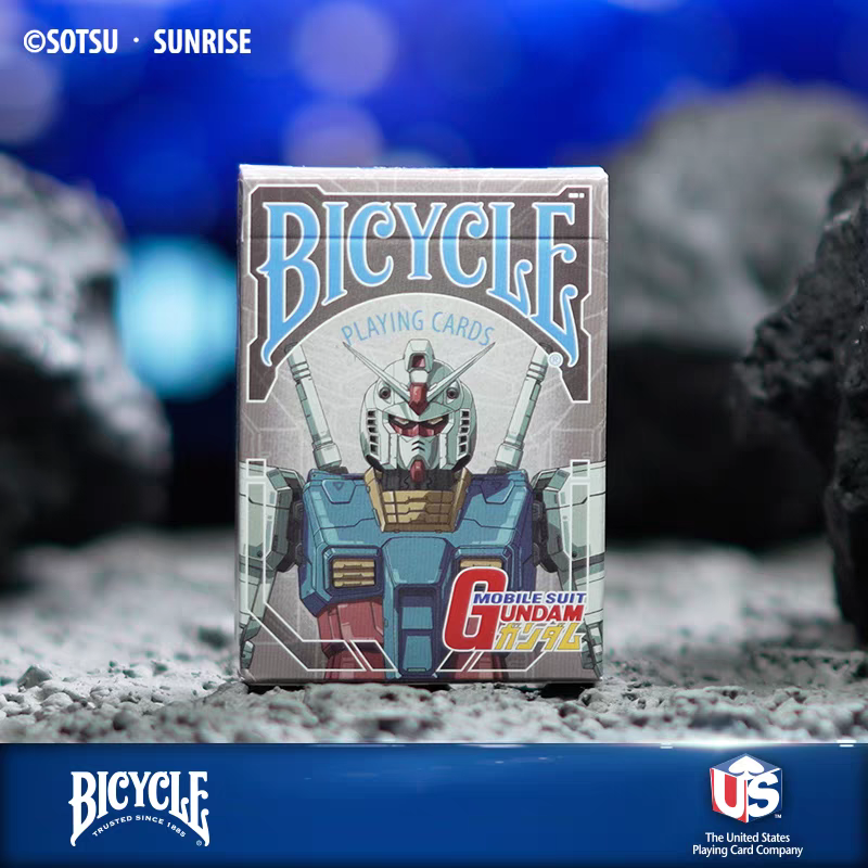【千葉撲克】現貨 Bicycle x 鋼彈 聯名正版 撲克牌 高達撲克牌 花切練習牌 魔術收藏紙牌 uspcc 花切專用-規格圖10