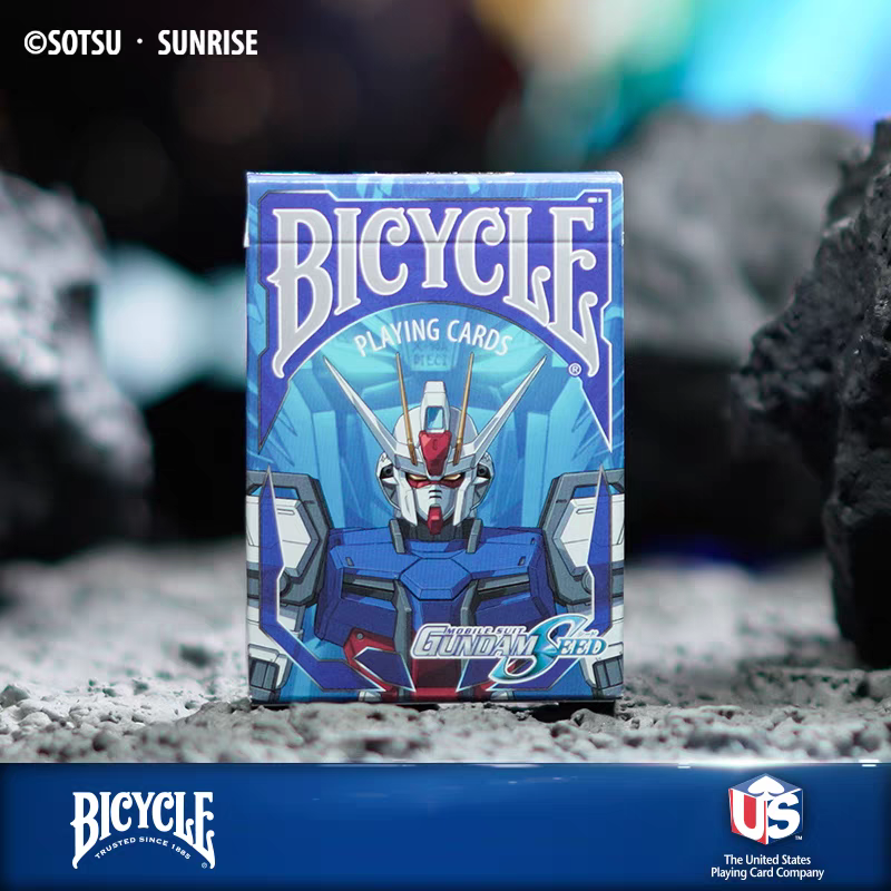 【千葉撲克】現貨 Bicycle x 鋼彈 聯名正版 撲克牌 高達撲克牌 花切練習牌 魔術收藏紙牌 uspcc 花切專用-規格圖10