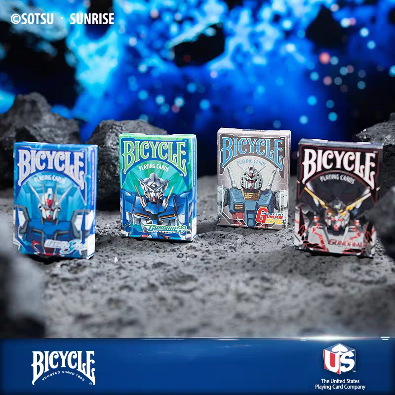 【千葉撲克】現貨 Bicycle x 鋼彈 聯名正版 撲克牌 高達撲克牌 花切練習牌 魔術收藏紙牌 uspcc 花切專用-規格圖10