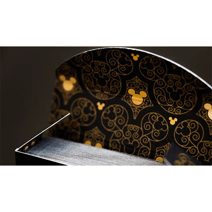 【千葉撲克】現貨 Bicycle 迪士尼米老鼠 撲克牌 米奇 黑金款 Black & Glod Miskey 收藏花切-細節圖3