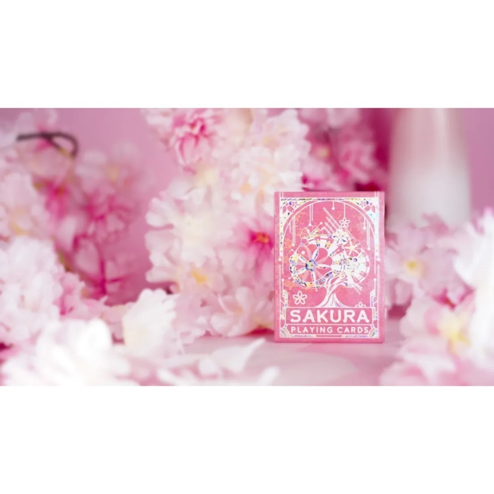 【千葉撲克】現貨 Tcc 櫻花 Sakura fashion系列 櫻花撲克牌 花切 撲克牌 練習牌 收藏牌 魔術-細節圖2