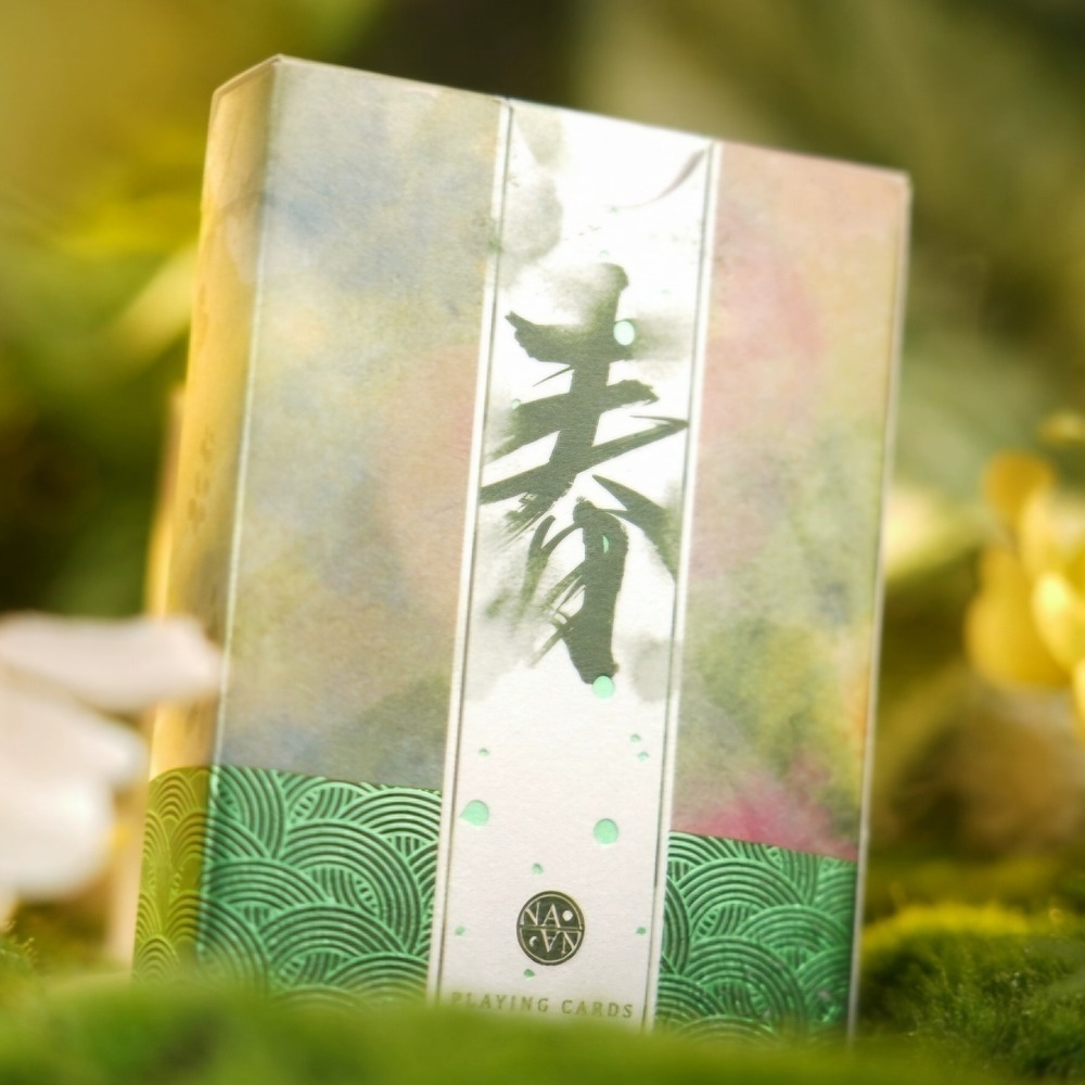 【千葉撲克】現貨 四季 浮雕燙金 撲克牌 限量500 春夏秋冬浮雕 練習牌 魔術 收藏牌 紙牌 uspcc 花切專用牌-規格圖10