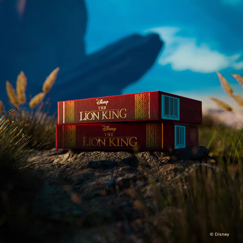 【千葉撲克】現貨 Bicycle 獅子王 迪士尼撲克牌 花切撲克牌 魔術道具 練習牌 收藏牌 卡通 動漫 電影 禮物-細節圖2