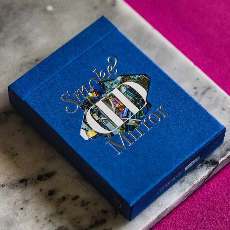 【千葉撲克】現貨 DG S&M 聯名 Dealersgrip 煙與鏡 DD撲克牌 紅色 藍色 魔術花切收藏 uspcc-規格圖9