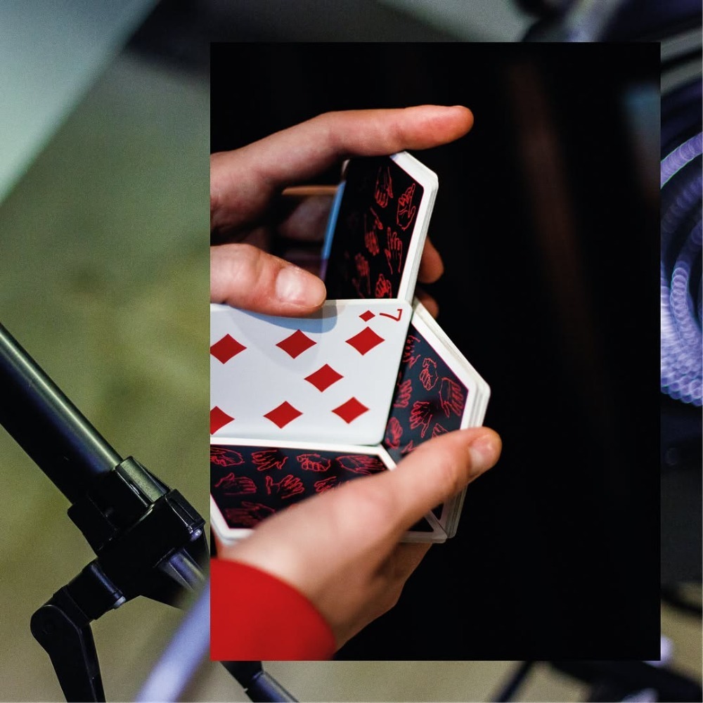 【千葉撲克】現貨 DG palm 手掌 Dealersgrip 魔術 收藏牌 花切專用牌 禮物 紙牌 uspcc 撲克牌-細節圖4