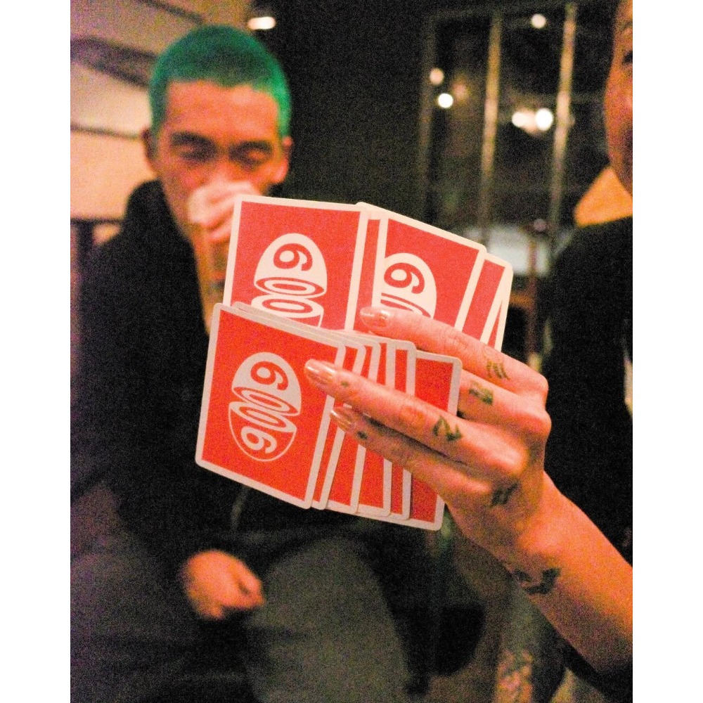 【千葉撲克】現貨 Anyone 6006 orange 橘色 壽司牌 撲克牌 A1撲克牌 花切牌 花切 撲克牌 收藏牌-細節圖6