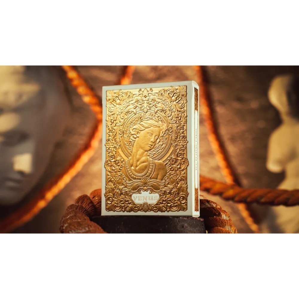 【千葉撲克】現貨 維納斯 Venus 燙金 撲克牌 Tcc fashion系列 收藏牌 魔術 花切專用牌 單車牌 禮物-細節圖2