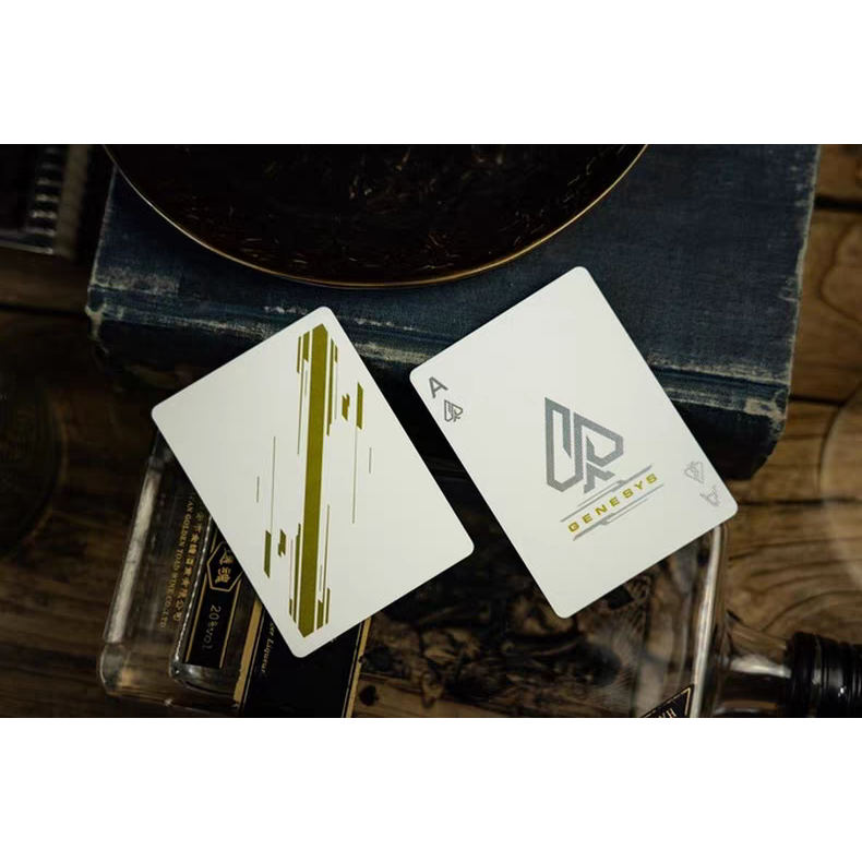 【千葉撲克】現貨 奧德賽創世紀 白色星空牌 Odyssey 撲克牌 魔術收藏牌 uspcc 花切專用牌 禮物-細節圖4