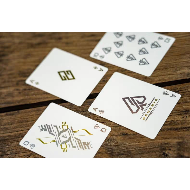 【千葉撲克】現貨 奧德賽創世紀 白色星空牌 Odyssey 撲克牌 魔術收藏牌 uspcc 花切專用牌 禮物-細節圖5