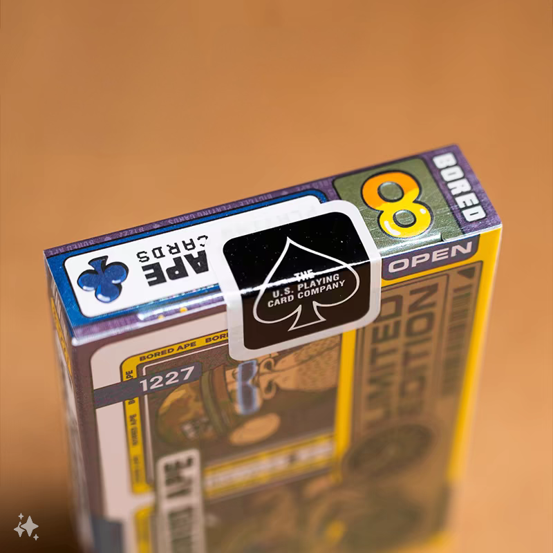 【千葉撲克】現貨 Bicycle 無聊猿 Bored Ape 撲克牌 單車牌 USPCC 收藏牌 花切 練習牌 魔術-細節圖2