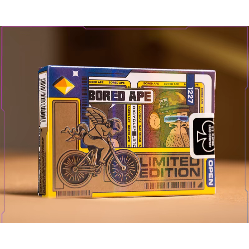 【千葉撲克】現貨 Bicycle 無聊猿 Bored Ape 撲克牌 單車牌 USPCC 收藏牌 花切 練習牌 魔術-細節圖3